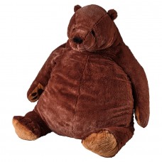 DJUNGELSKOG Blød legetøj brun bjørn