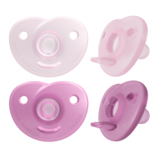 Philips Avent Soothies Finger Pacifier - Pink/Purple