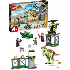 Lego Jurassic World T. Rex på dinosaurflyvning