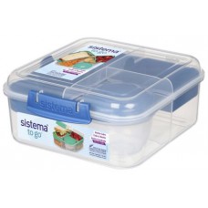 Sistema Lunch Bento Cube 1,25 L Blue