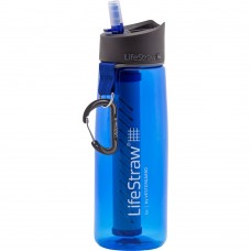 Go 0.65L Water Bottle with Filter Blue