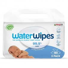 WaterWipes Plastfri vådservietter 180stk