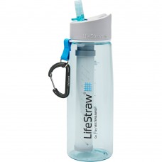 Go 0.65L Water Bottle with Filter Light Blue