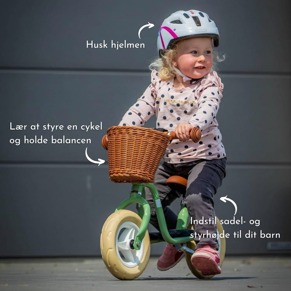 Lær dit barn at holde balancen med en Puky Løbecykel fra Little Happy